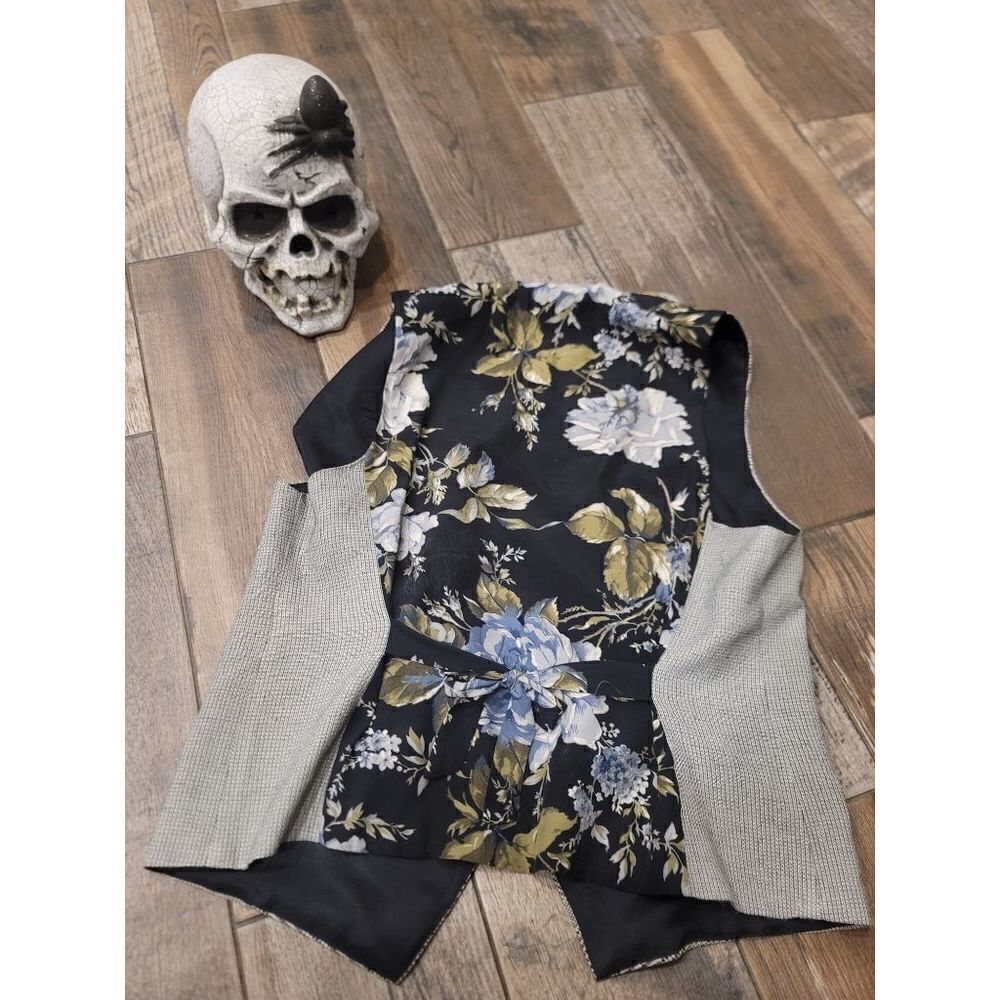 Vintage A.K.F. two toned vest